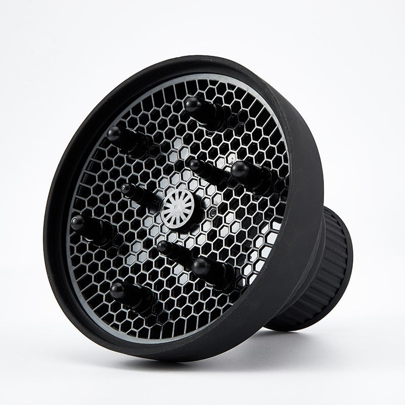 Premium Hair Dryer Dragon Roll Silicone Wind Cover Curly Hair Large Interface Retractable Drying Dryer Hair Dryer Drying Cover - Image 1